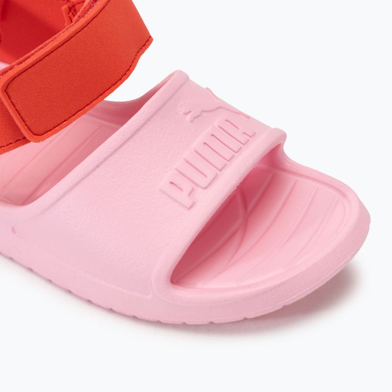 PUMA Divecat v2 Injex PS children's sandals pink lilac/active red 7