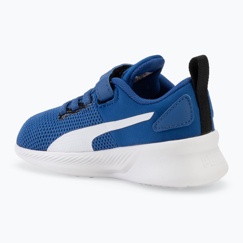 PUMA Flyer Runner V Inf children's shoes cobal glaze/puma white/puma black 3