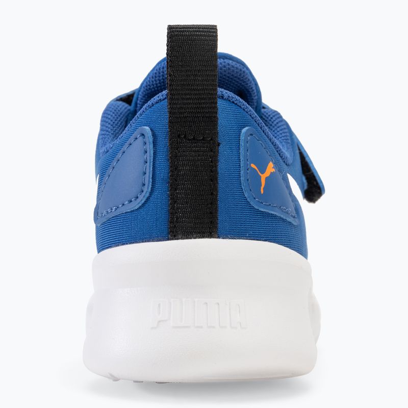 PUMA Flyer Runner V Inf children's shoes cobal glaze/puma white/puma black 6