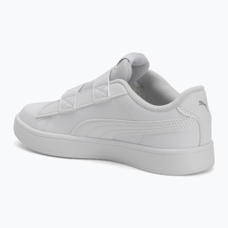 PUMA Rickie Classic V PS children's shoes puma white/puma white 3