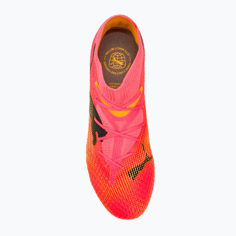 PUMA Future 7 PRO+ FG/AG sunset glow/puma black/sun stream football boots 5