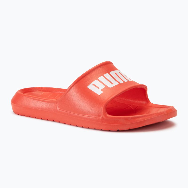 PUMA Divecat v2 Lite active red/puma white slides