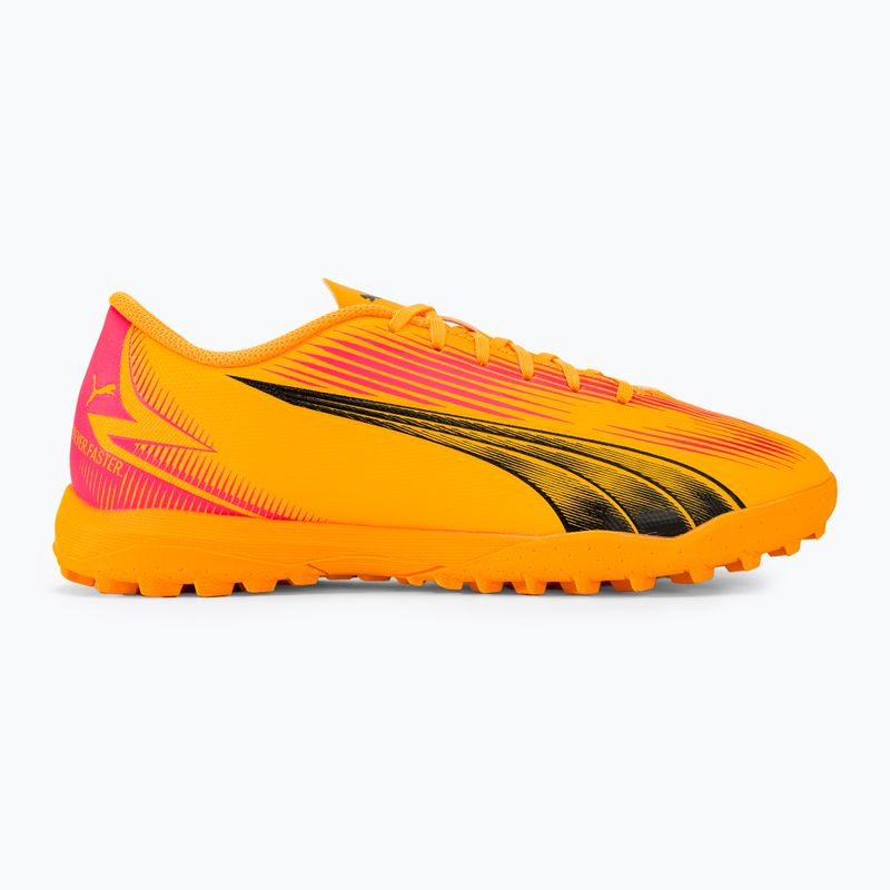 PUMA Ultra Play TT sunset glow/puma black/sun stream football boots 2