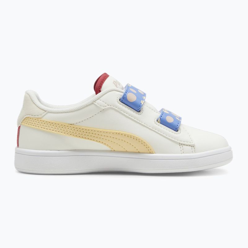 PUMA Smash 3.0 Summer Camp V PS children's shoes warm white/chamomile/puma white 10