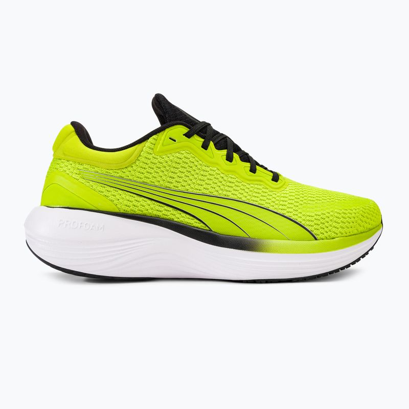 PUMA Scend Pro lime pow/puma black running shoes 2