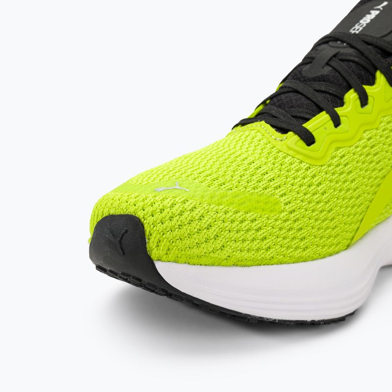 PUMA Scend Pro lime pow/puma black running shoes 7
