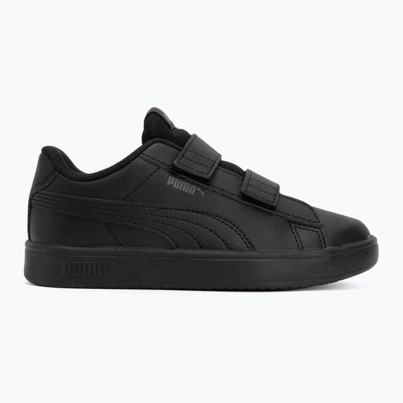 PUMA Rickie Classic V PS children's shoes puma black/cool dark gray 2
