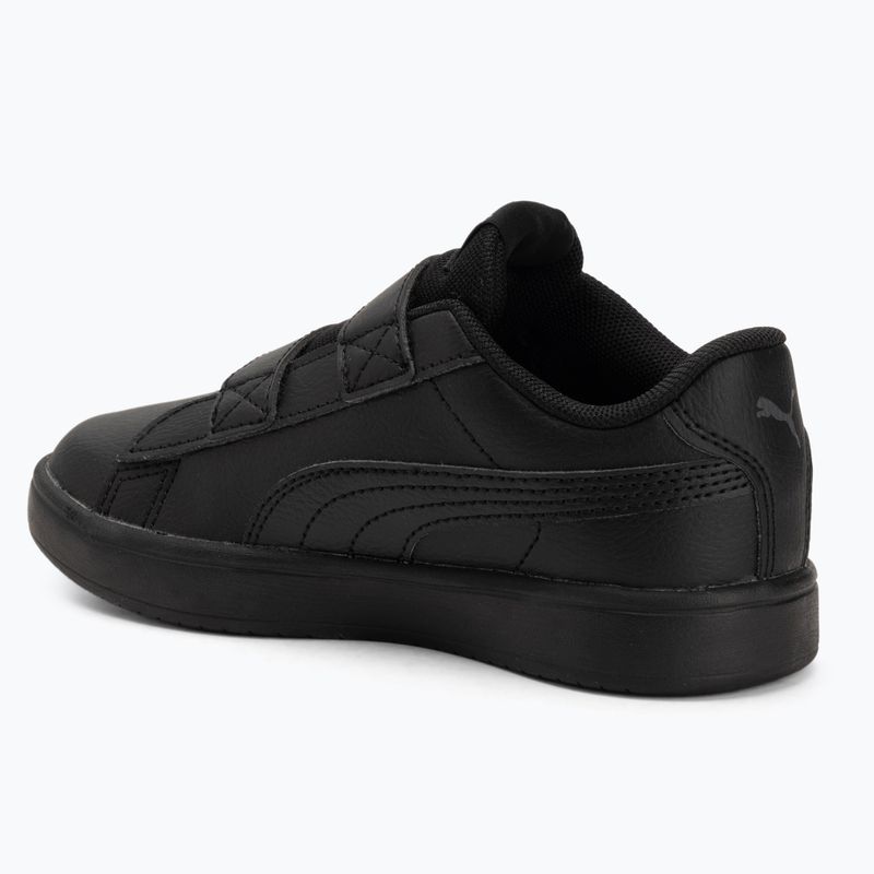 PUMA Rickie Classic V PS children's shoes puma black/cool dark gray 3