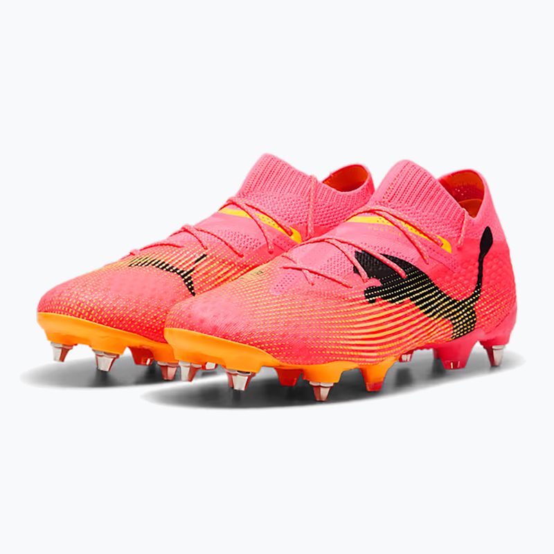 PUMA Future 7 Ultimate MxSG football boots sunset glow/puma black/sun stream 10