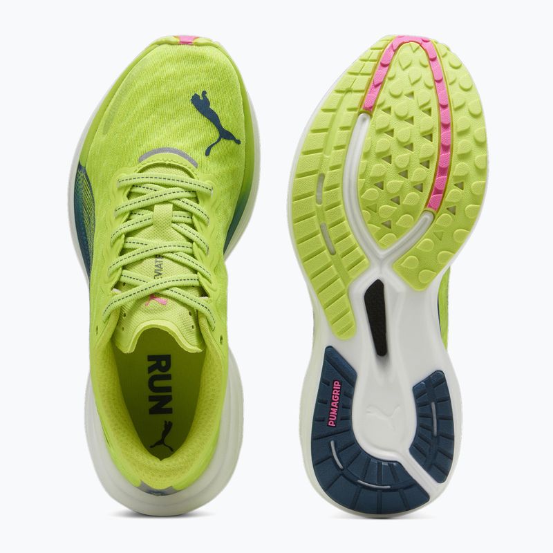 Women's running shoes PUMA Deviate Nitro 2 green 11