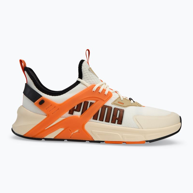 PUMA Pacer+ warm white/rickie orange/alpine snow shoes 2