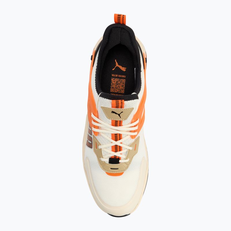 PUMA Pacer+ warm white/rickie orange/alpine snow shoes 5