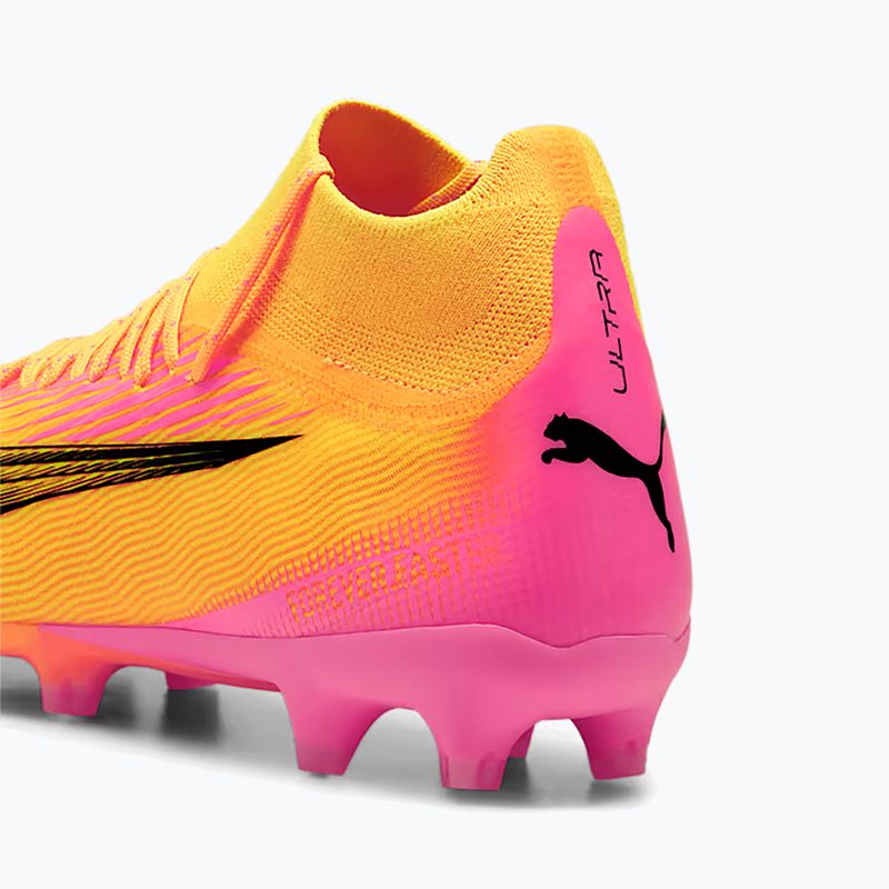 PUMA Ultra Pro FG/AG sunset glow/puma black/sun stream football boots 13