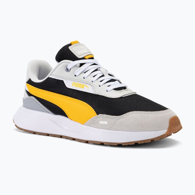 PUMA Runtamed Plus black/yellow sizzle/feather gray/gray fog/white shoes