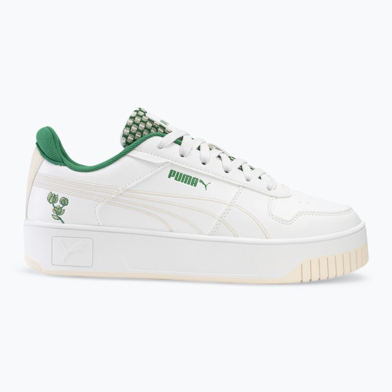 PUMA Carina Street Blossom women's shoes puma white/sugared almond/archive green 2