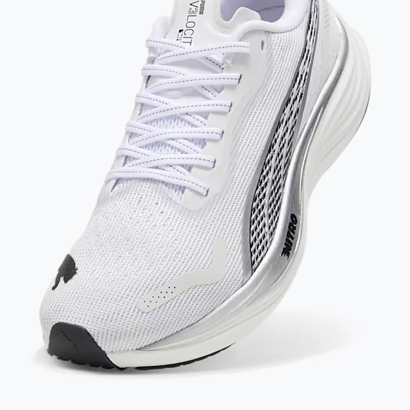 Men's running shoes PUMA Velocity Nitro 3 white 5
