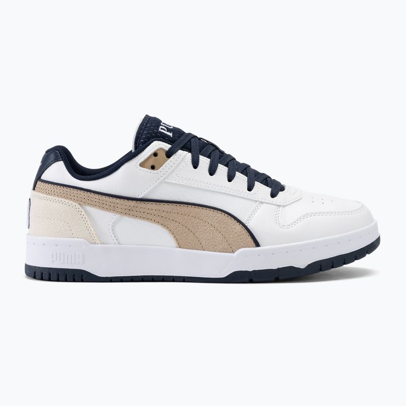 PUMA RBD Game Low Retro Club shoes puma white/club navy/prairie tan 2