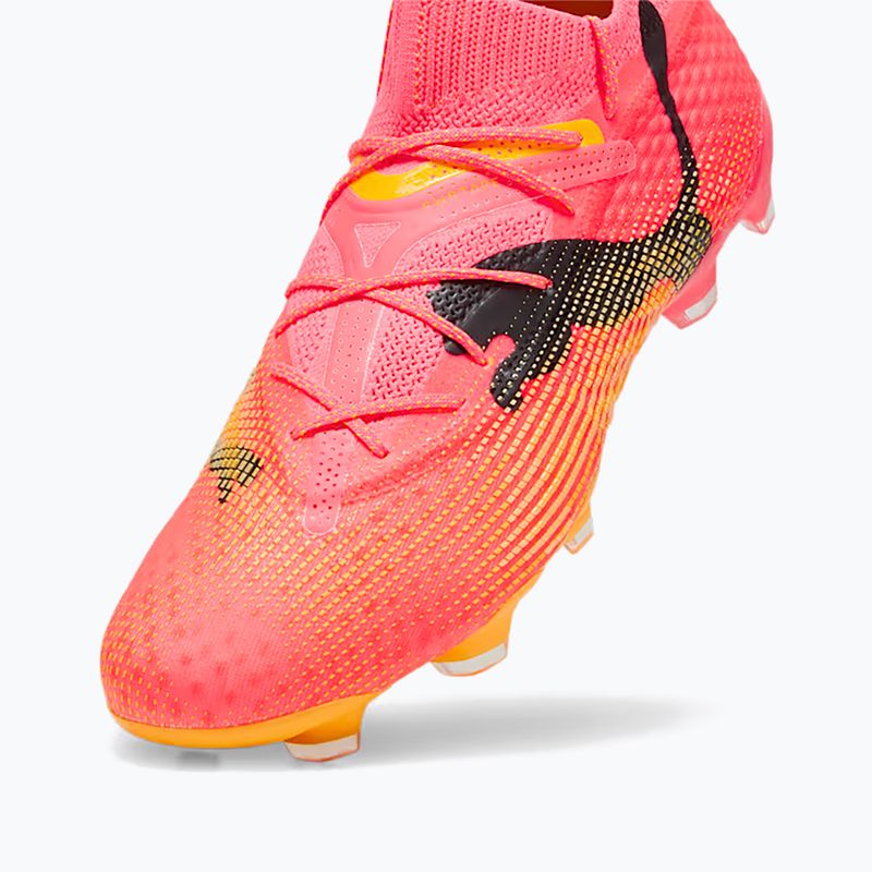 PUMA Future 7 Ultimate FG/AG sunset glow/puma black/sun stream football boots 12