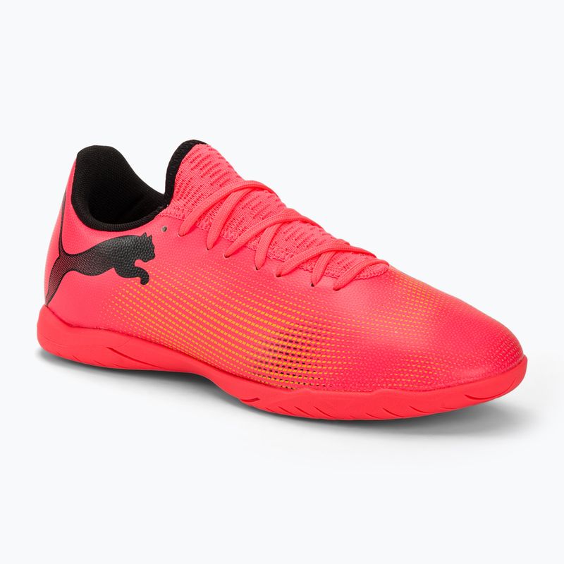 PUMA Future 7 Play IT football boots sunset glow/puma black/sun stream