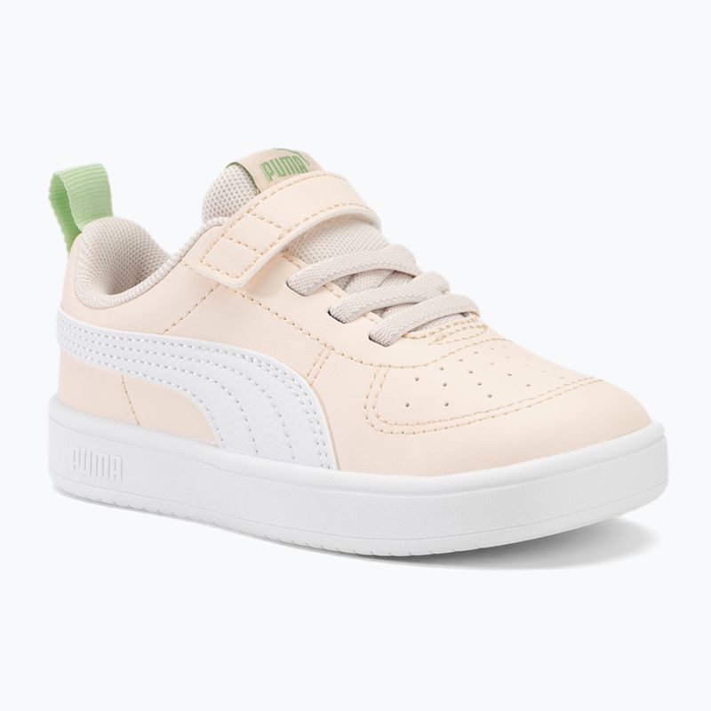 PUMA Rickie AC+ Inf rosebay/puma white/pure green children's shoes