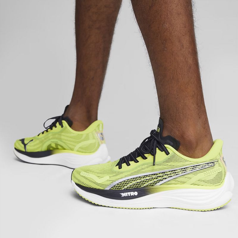 Men's running shoes PUMA Velocity Nitro 3 Psychedelic Rush green 4