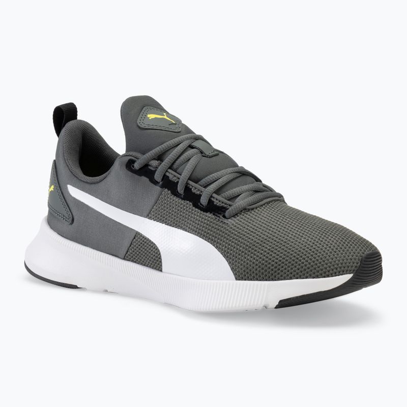 PUMA Flyer Runner children's shoes mineral gray/puma white/puma black