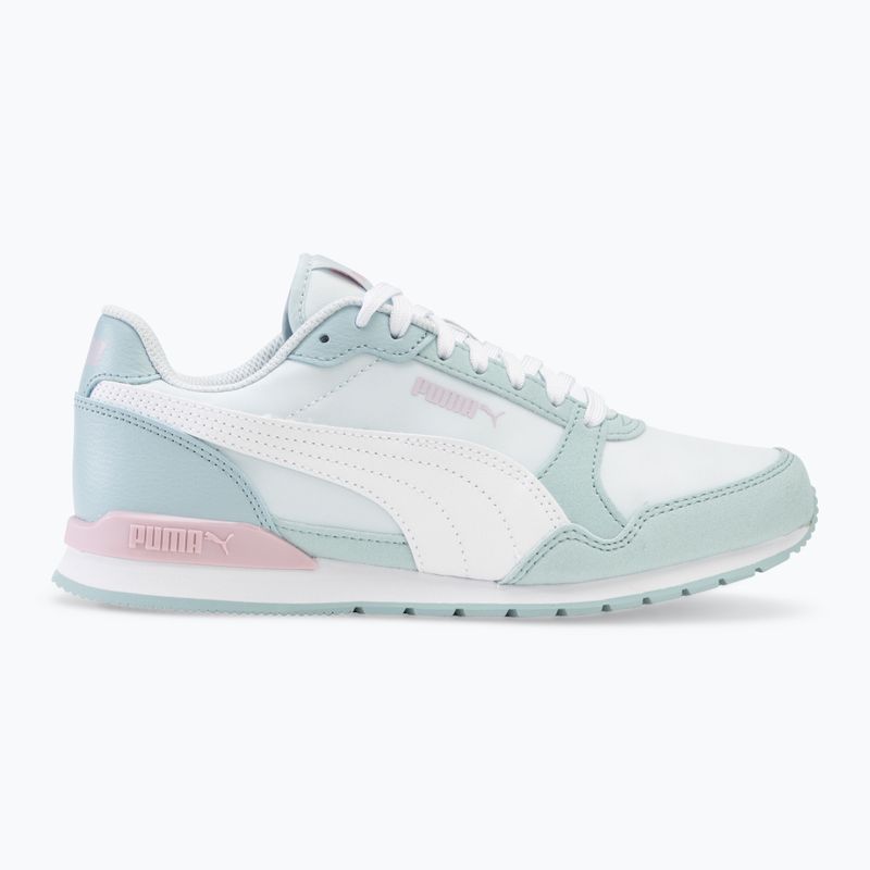 PUMA ST Runner v3 NL dewdrop/puma white/turquoise surf/grape mist children's shoes 2