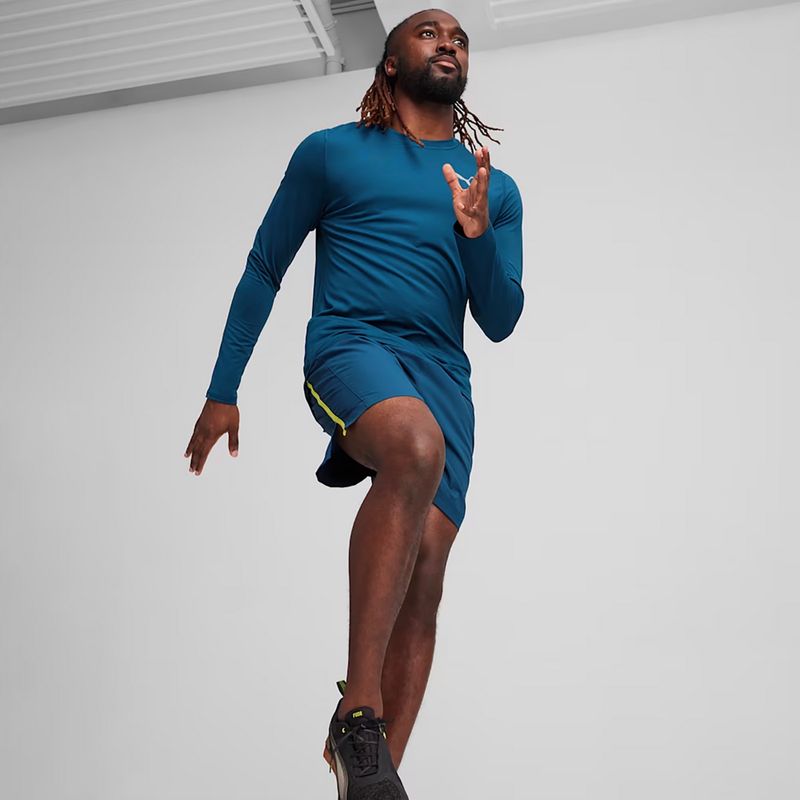 Men's PUMA Run Cloudspun blue running longsleeve 4
