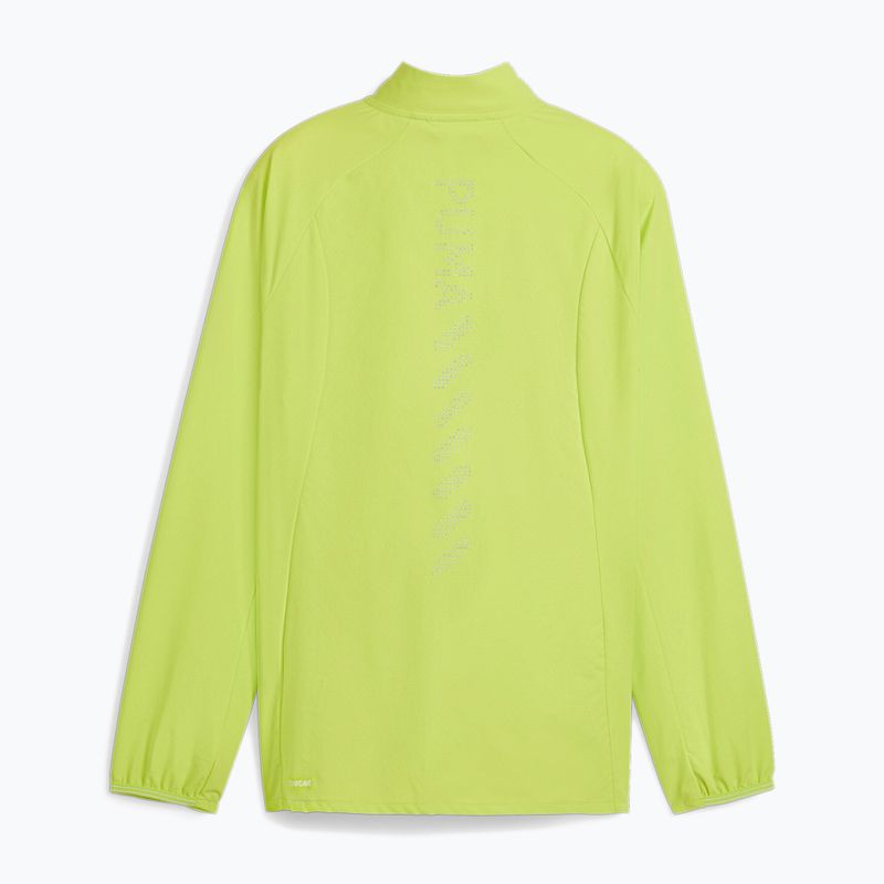 Women's running jacket PUMA Run Elite Ultraweave lime pow 2