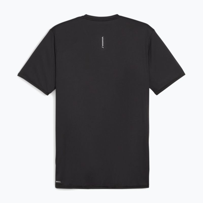 Men's PUMA Run Favorite Graphic black running shirt 2