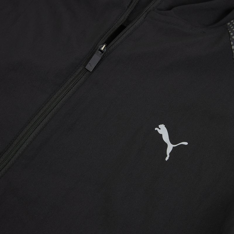 Women's running jacket Puma Run AOP Favorite Woven Jacket black 3