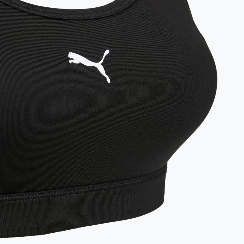 Women's running bra PUMA 4Keeps Bra Black 3