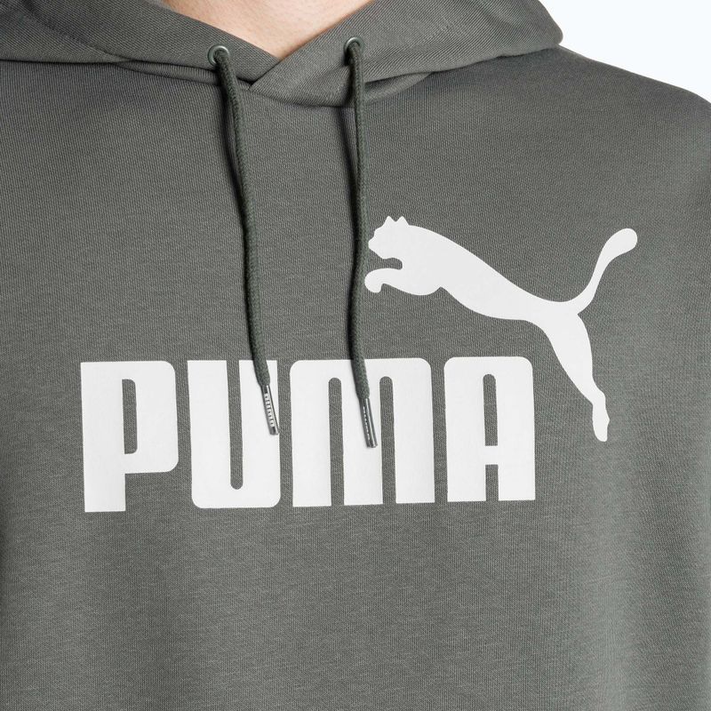 Men's PUMA Essentials Big Logo Hoodie FL mineral gray 3