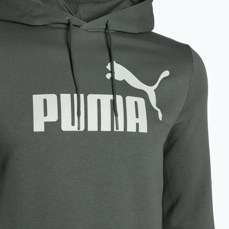 Men's PUMA Essentials Big Logo Hoodie FL mineral gray 7