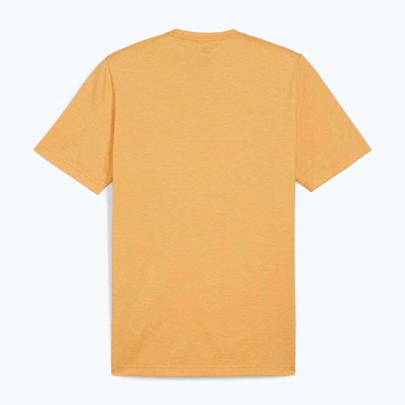 Men's PUMA Essentials Heather Tee ginger tea T-shirt 2
