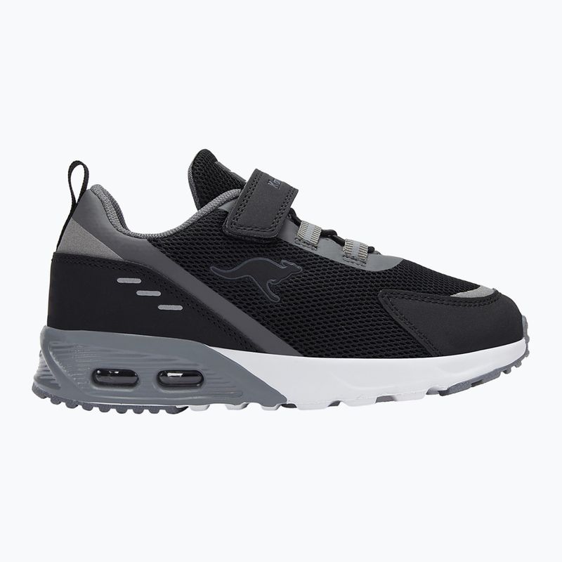 KangaROOS KX-Arg EV jet black children's shoes