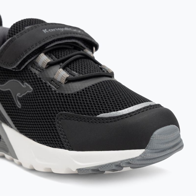 KangaROOS KX-Arg EV jet black children's shoes 7