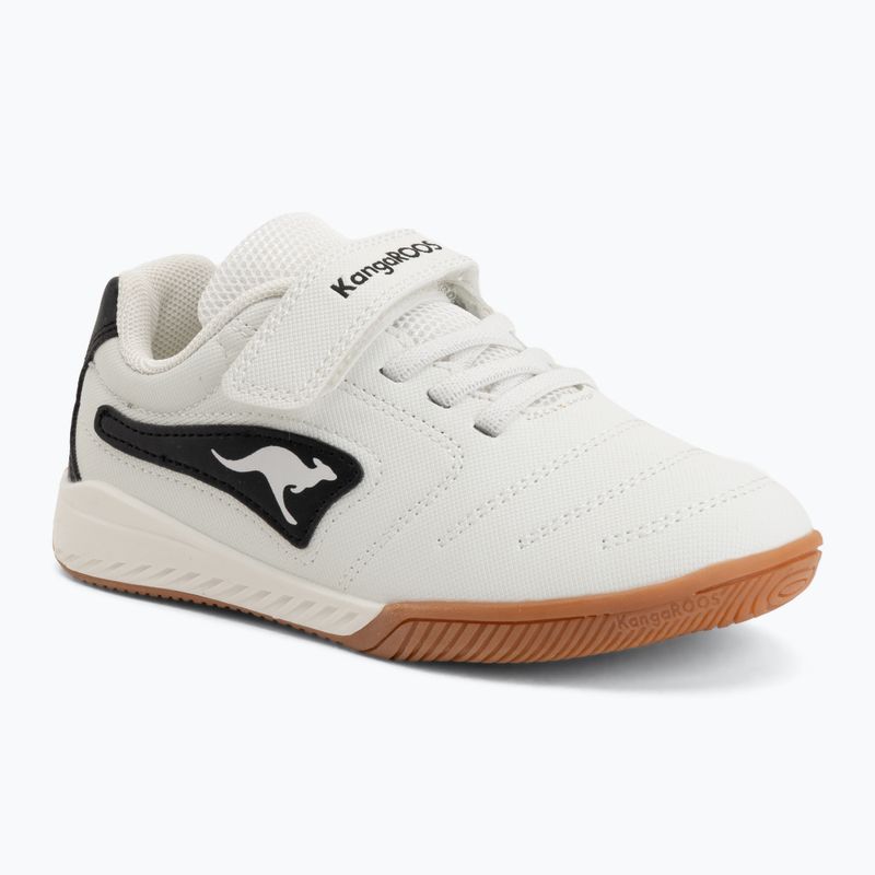 Children's shoes KangaROOS K5-Drib EV white/jet black