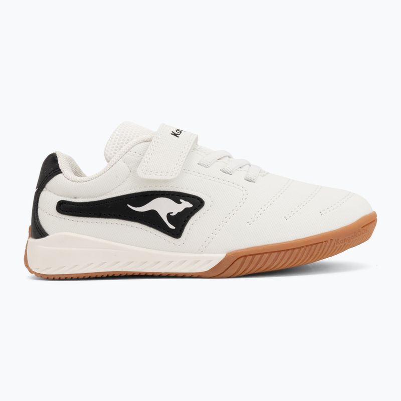 Children's shoes KangaROOS K5-Drib EV white/jet black 2