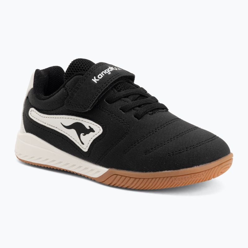 Children's shoes KangaROOS K5-Drib EV jet black/white
