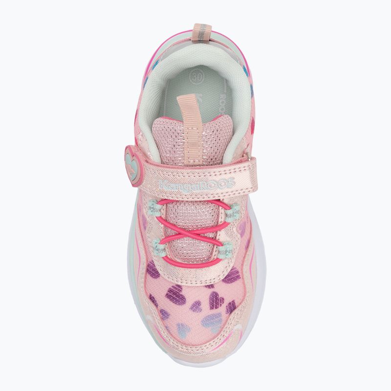 KangaROOS K-SLG Lovin EV rosewater/mint children's shoes 5