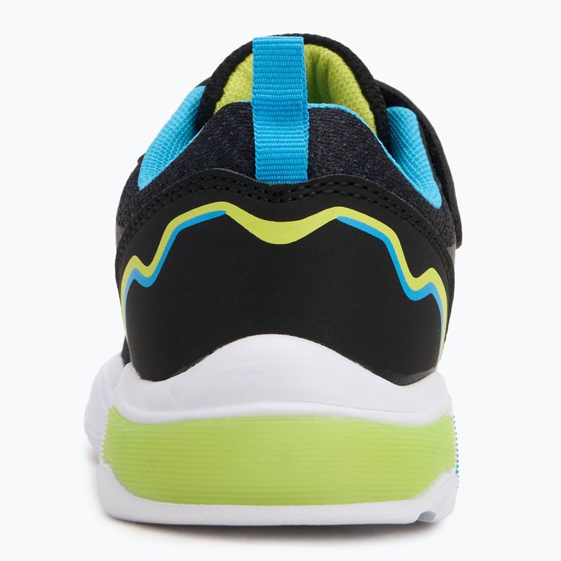 KangaROOS K-SLB Lighto EV jet black/limetta children's shoes 6