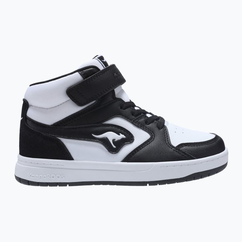 KangaROOS K-CP Hogan EV jet black/white children's shoes 8