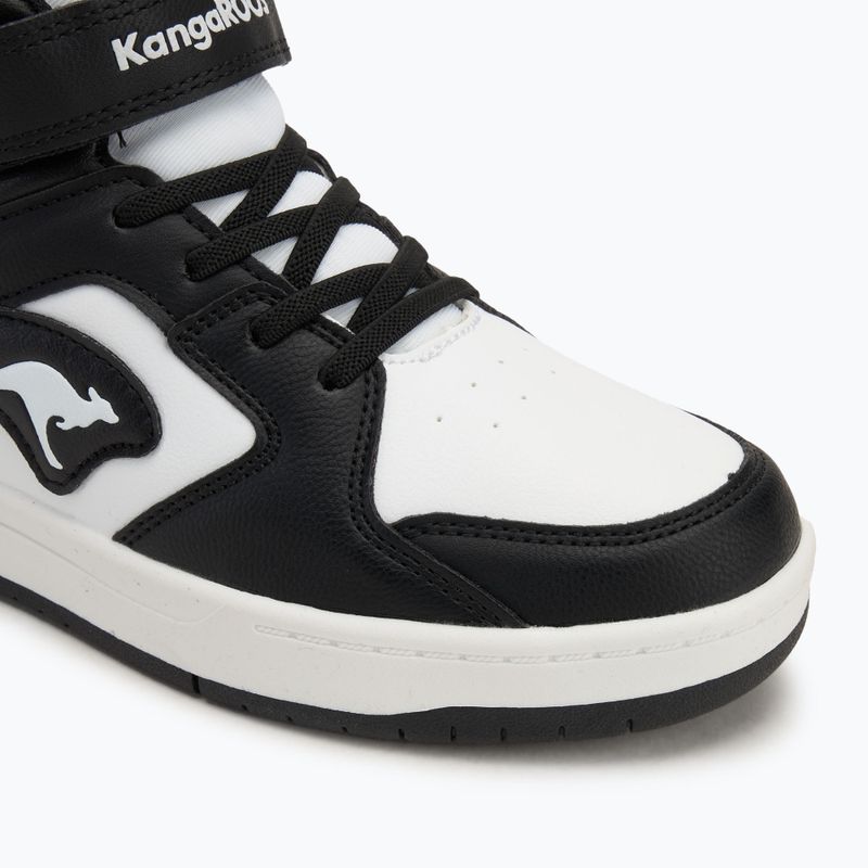 KangaROOS K-CP Hogan EV jet black/white children's shoes 7