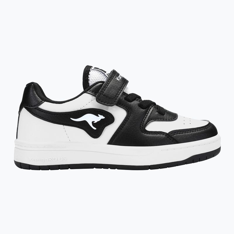 KangaROOS K-CP Fair EV jet black / white children's shoes 8