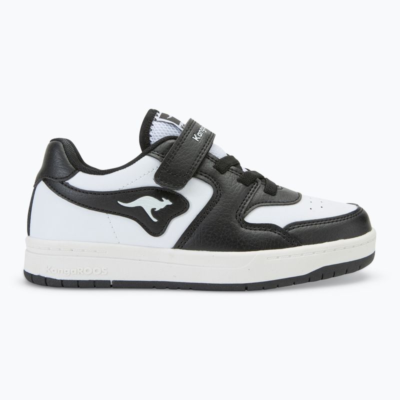 KangaROOS K-CP Fair EV jet black / white children's shoes 2