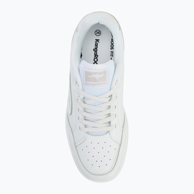 KangaROOS K-CP Dallas white/mono children's shoes 5