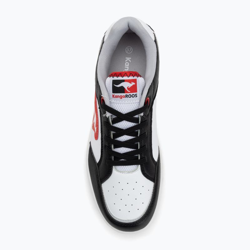KangaROOS K-CP Dallas jet black/fiery red children's shoes 5