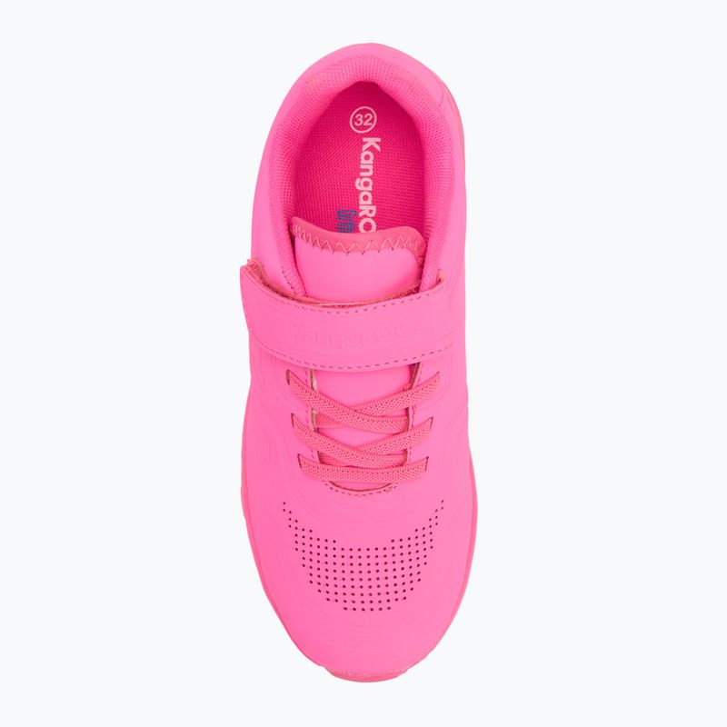 KangaROOS KX-Mega EV neon pink children's shoes 5