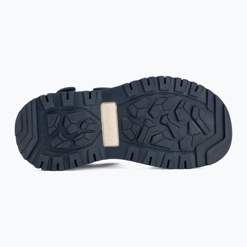 Children's sandals Kangaroos K-AS Ture dk navy/lime 4